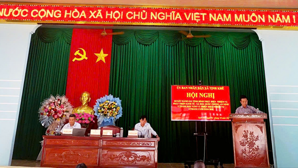 SƠ KẾT 9 THÁNG ĐẦU NĂM 2025: KINH TẾ TỊNH KHÊ PHÁT TRIỂN ỔN ĐỊNH, VƯỢT NHIỀU CHỈ TIÊU KẾ HOẠCH